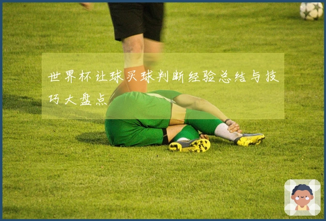 世界杯让球买球判断经验总结与技巧大盘点